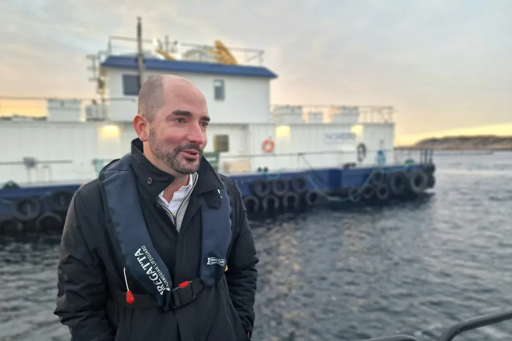 Norcod CEO Christian Riber.