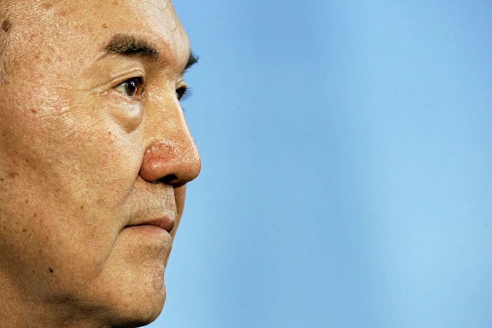 Stepping down: Kazakh President Nursultan Nazarbayev