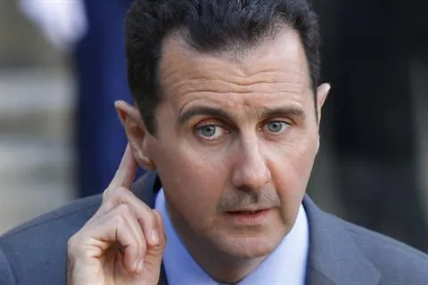 Willing to listen: Under fire Syrian President Bashar Assad would no doubt be open to export overturnes from India's ONGC