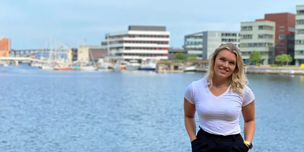 Anna Nygård Johansen (25) studerer fiskehelse.