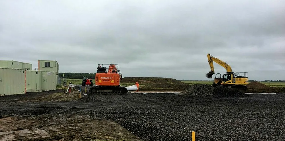 Work has started on Viking Link.