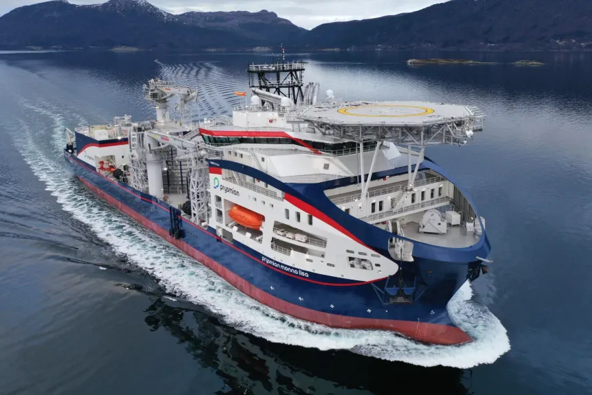 Kabelleggefartøyet «Prysmian Monna Lisa» er kåret til Ship of the Year 202