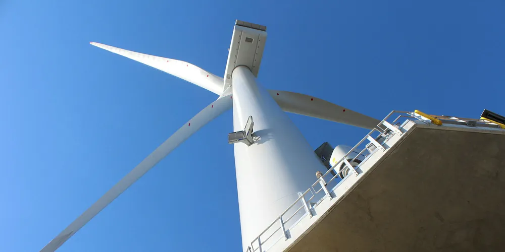 An MHI Vestas 8MW machine. Dong says we could see 15MW turbines by 2024. Pic: MHI Vestas