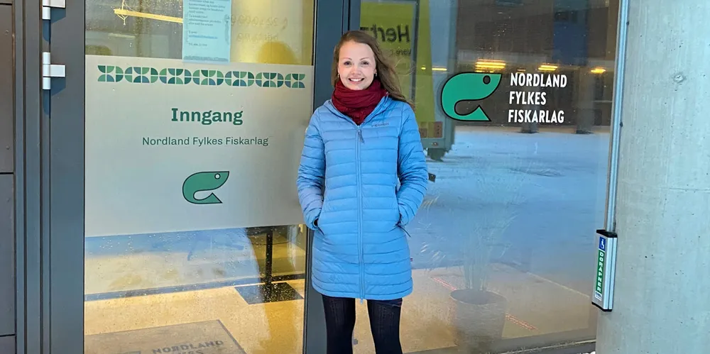 Mira Bolsøy Aasjord er på plass i administrasjonen i Nordland Fylkes Fiskarlag.