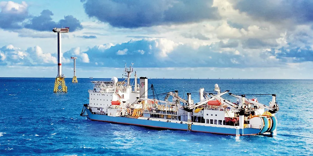 Prysmian's Giulio Verne cable-lay vessel