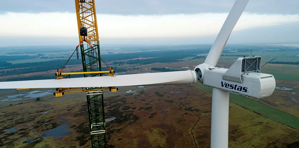 Installation of prototype of Vestas V150-4.2MW, Østerild, Denmark