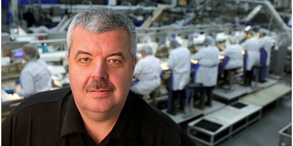 Icewater Seafoods President and CEO, Alberto Wareham.
