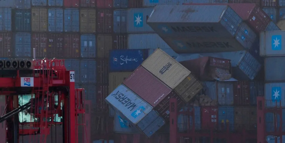 Container ship values are closing in on pre-pandemic levels and are down more than 50% since their peak.