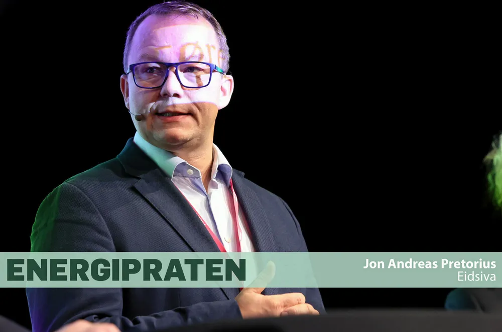 – Vi er ikke modne nok. Vi er ikke i stand til å drive aktiv fleksibilitet fordi kvaliteten og datatilgangen ikke er der, sier digitaliseringsdirektør i Eidsiva, Jon Andreas Pretorius.