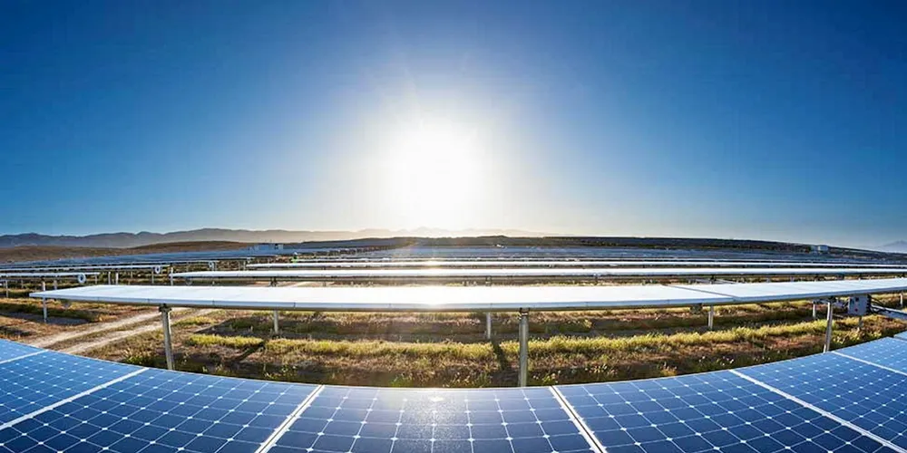 An EDF Renewable Energy solar PV project in California