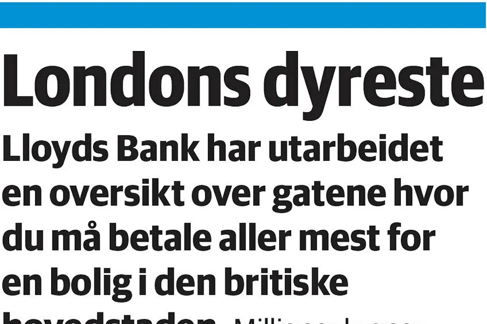 Her koster boligene 181 millioner kroner i snitt