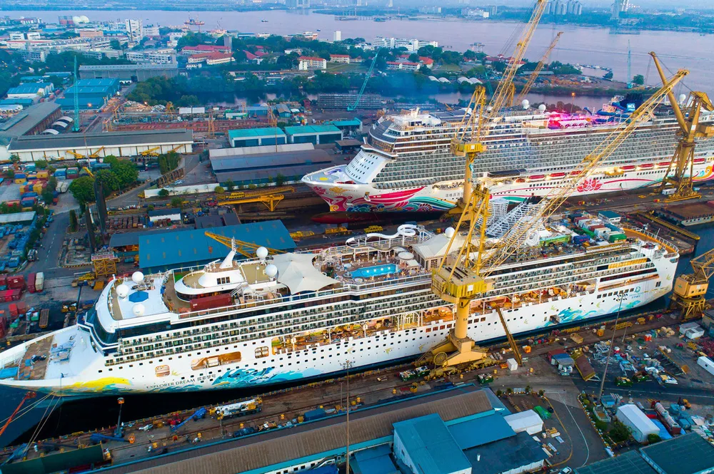 Seatrium's Admiralty Yard in Singapore.