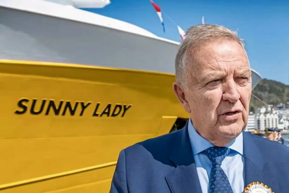Sigurd Teige i Teige Rederi.