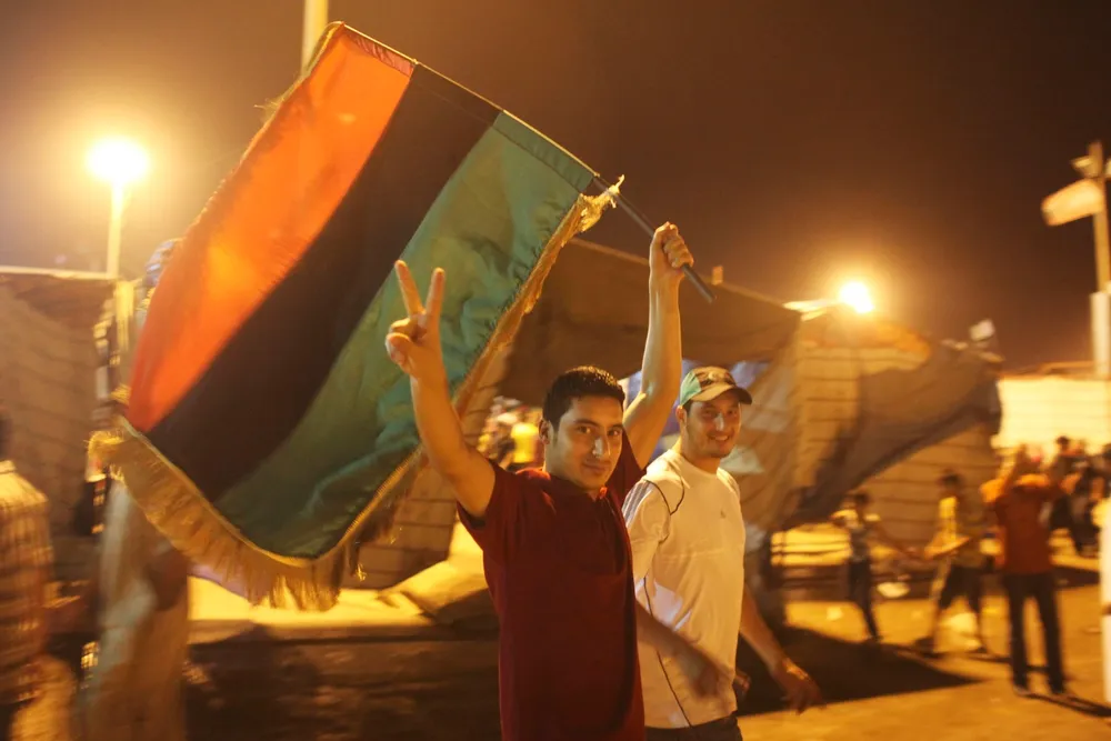 Halt: Protesters are calling for increased transparency.