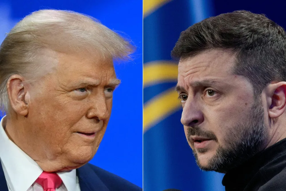 President Donald Trump sier at Ukrainas president Volodymyr Zelenskyj er ventet å komme til Washington fredag for undertegnelse av avtalen.