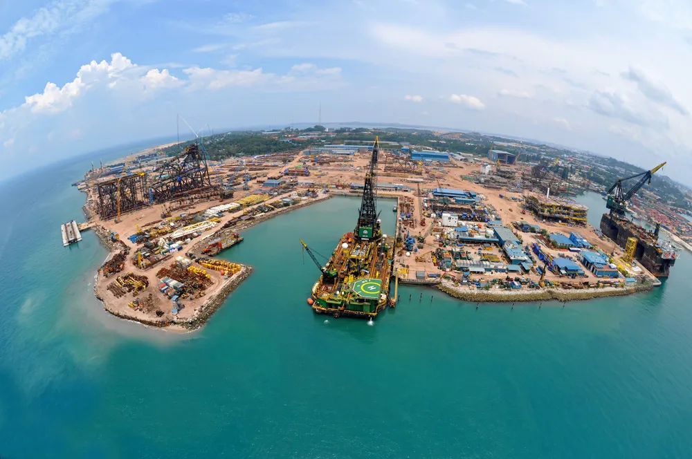 Flagship facility: McDermott's Batam Island yard in Indonesia