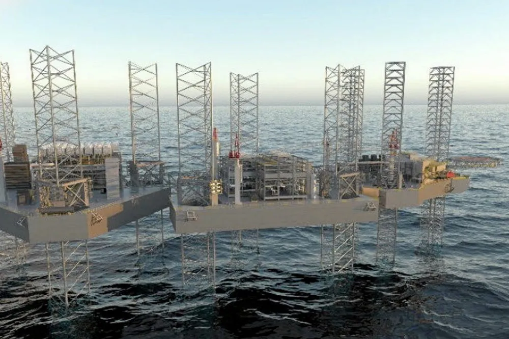 Paired again: Fluor has received a full notice-to-proceed contract to begin work on a second Fast LNG facility for New Fortress Energy