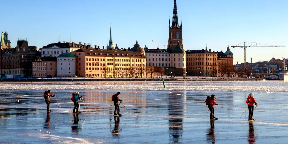 Det var kaldt i Norden 12. februar i år. I likhet med Norge hadde Sverige det høyeste forbruket i løpet av morgentimene denne fredagen.