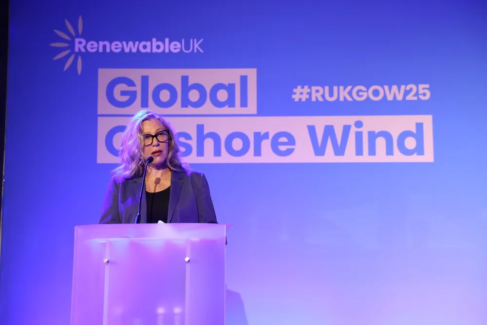 Gillian Martin, the Scottish government’s Cabinet Secretary for Climate Action and Energy, spoke today at the Global Offshore Wind summit in London