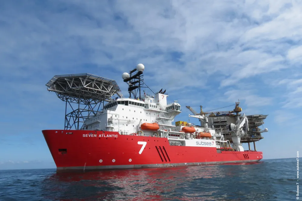 Shell renewal: Seven Atlantic, above, to work on UK offshore assets under service contract extension