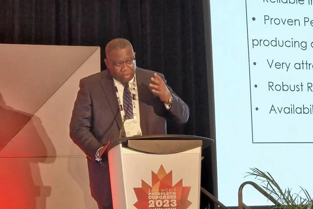 Egbert Faibille: the chief executive of Ghana's Petroleum Commission