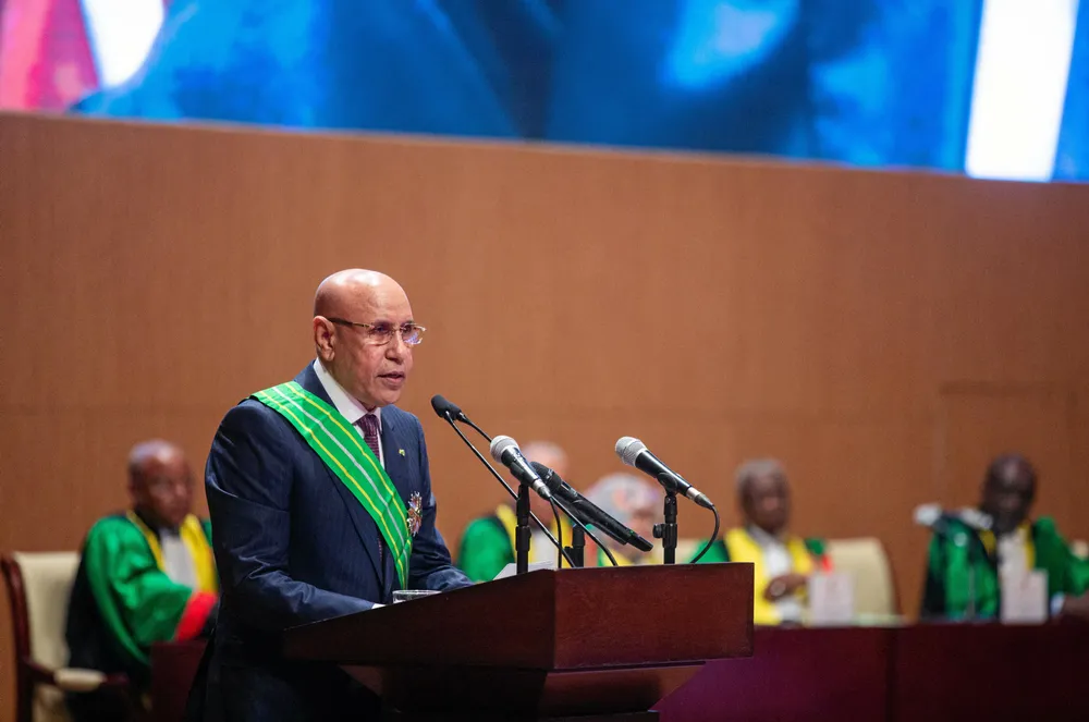 Mohamed Ould Ghazouani, Mauritania's president