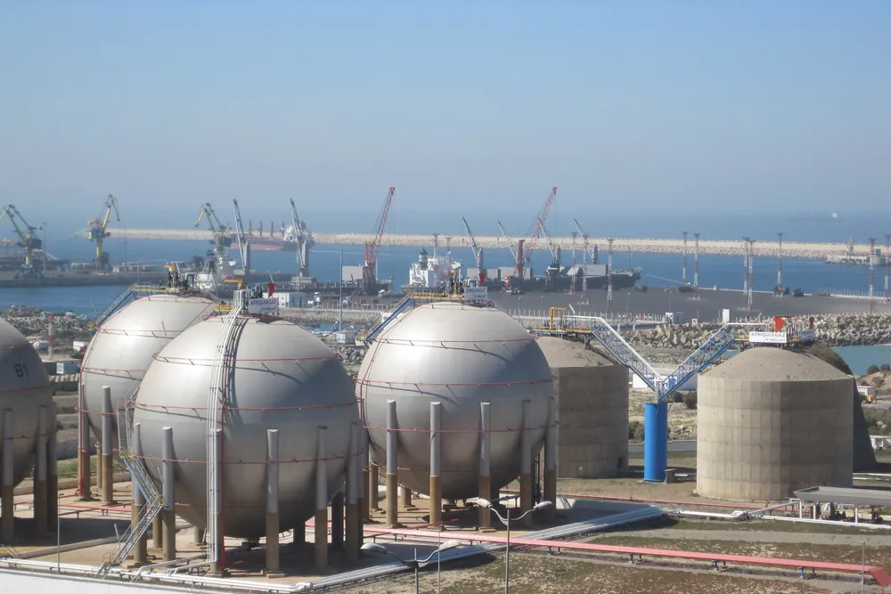 Port plans: Jorf Lasfar, above, to house LNG import terminal