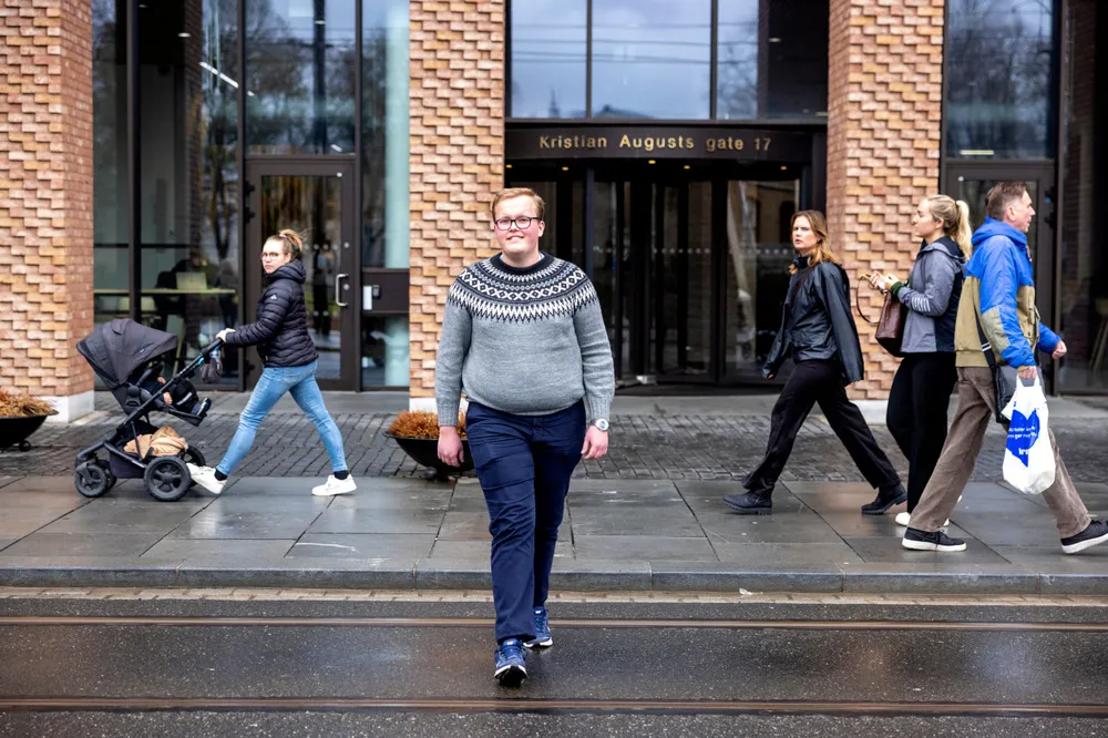 Jusstudent Lars Stenstad Karlsen mener AI kan være med å revolusjonere advokatbransjen.