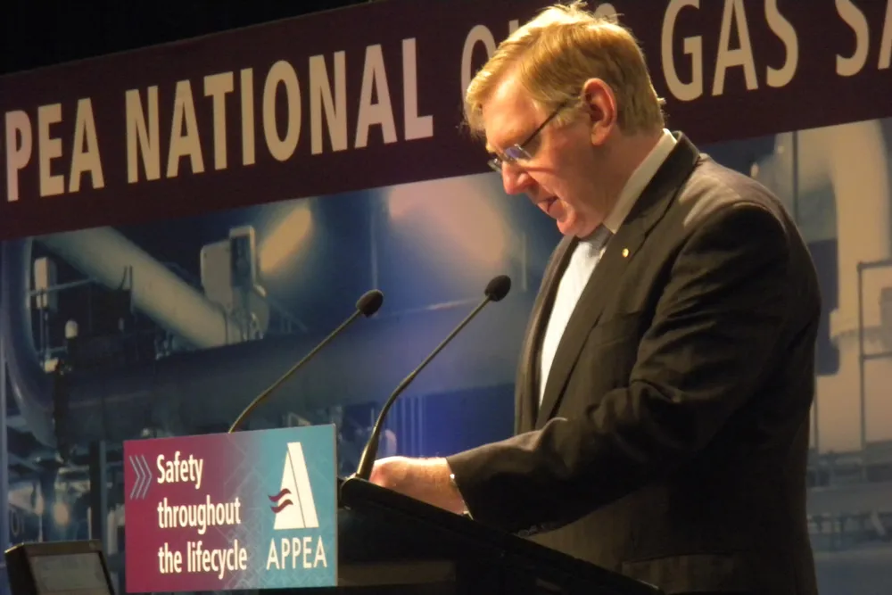 Challenges: chairman of the APPEA advisory board Martin Ferguson