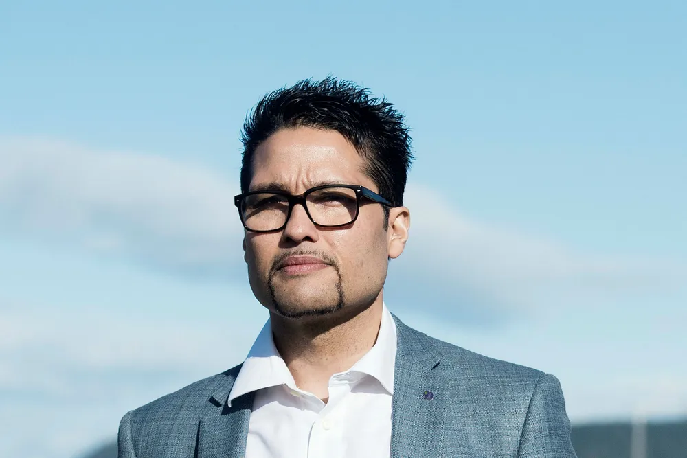 «Vi har jo ikke stor tradisjon for å selge ting i Obos», sier Obos-sjef Daniel K. Siraj om salget av Basale. Foto: Per Ståle Bugjerde