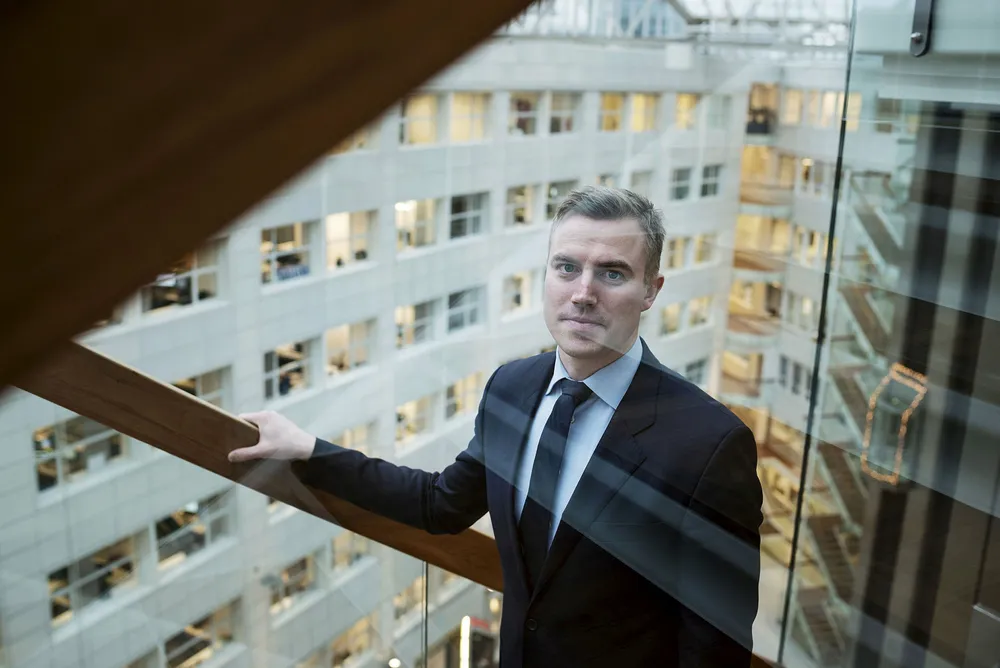 I fjor formidlet Kameo lån for totalt 300 millioner kroner i Skandinavia, hvorav knappe 27 millioner kroner var i Norge. Her er gründer og daglig leder Sebastian Martens Harung.