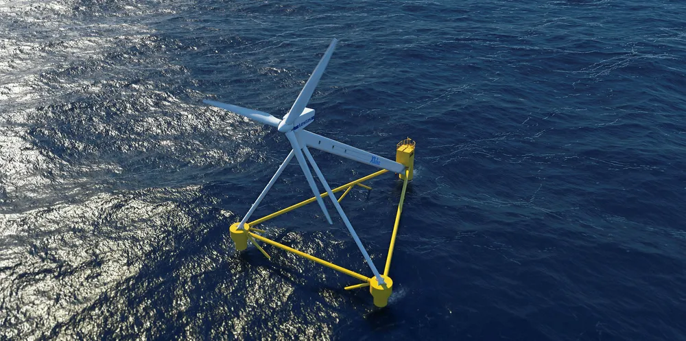 X1Wind's PivotBuoy floating wind concept