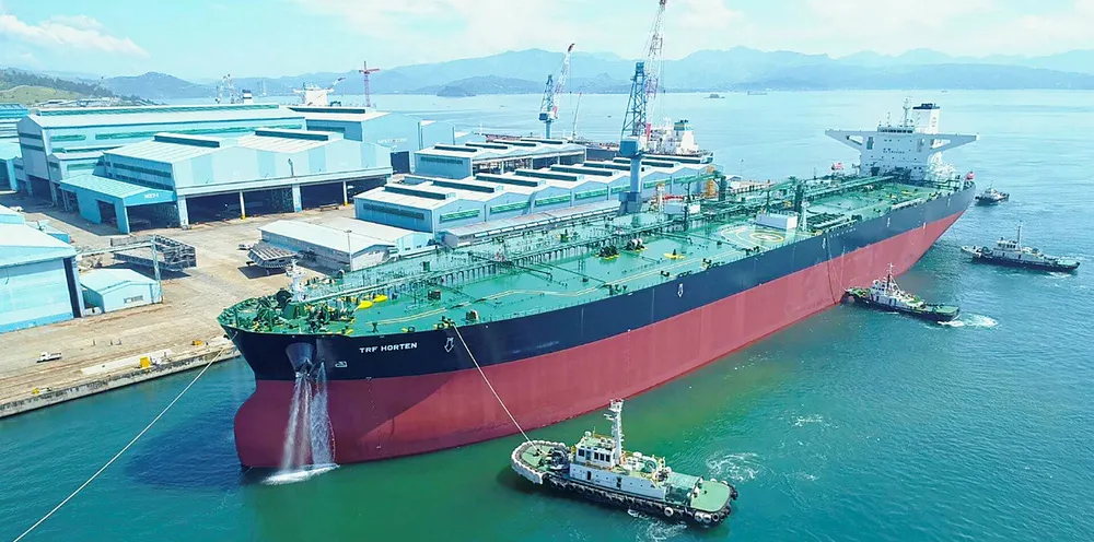 The 300,000-dwt TRF Horten was reportedly one of the VLCCs chartered by Trafigura recently.
