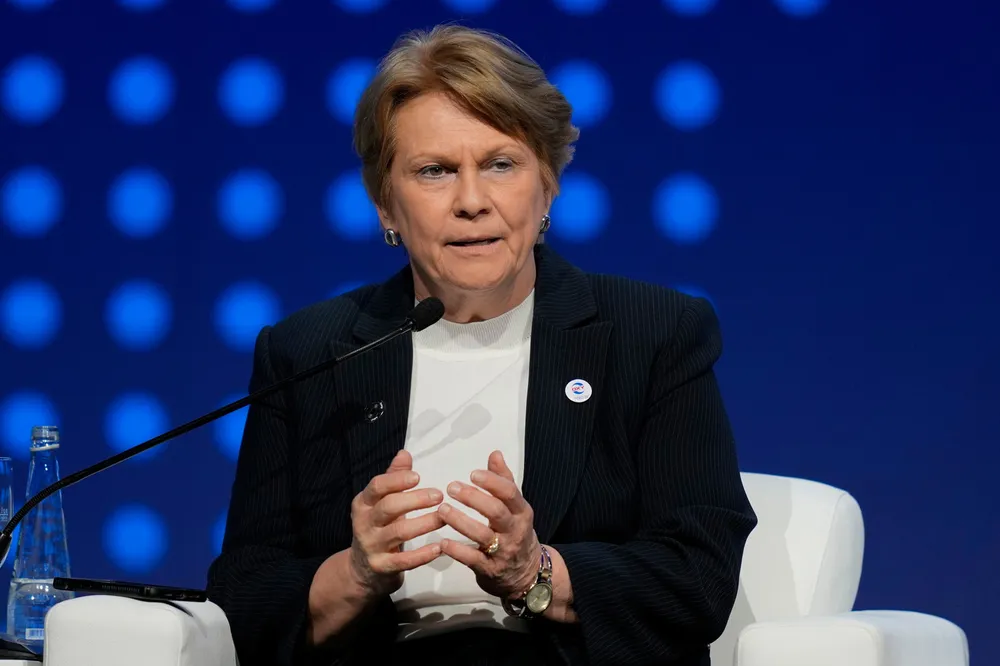 Occidental Petroleum, led by chief executive Vicki Hollub, is a key stakeholder in Adnoc Sour Gas.
