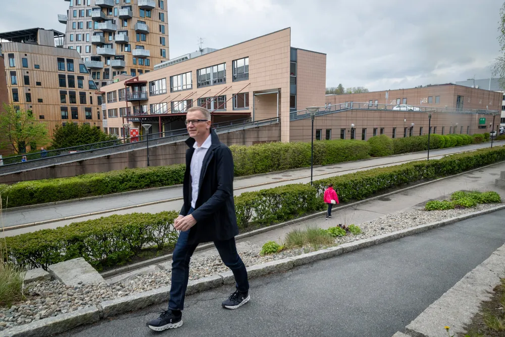 Øystein Thorup, administrerende direktør i eiendomsutvikleren Avantor, vil bygge ut videre i Nydalen, men blir pålagt store krav til parker og veier fra Oslo kommune.