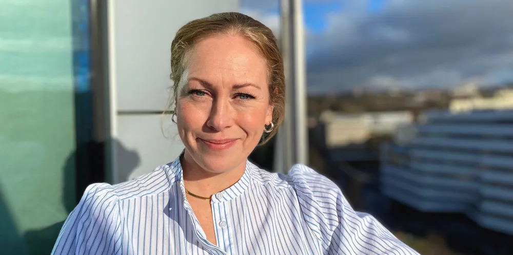 Leder for Energy Solutions i Volue, Camilla Thorrud Larsen ble i februar kåret til «Årets Kraftkvinne 2021».