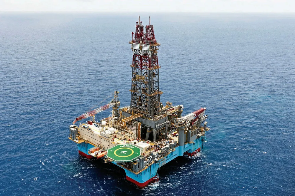Positive: a worker that had been on the semi-submersible Maersk Deliverer has tested positive for Covid-19