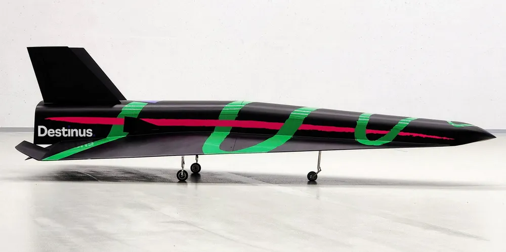 Destinus' car-sized prototype, which it calls Jungfrau ('virgin' in German).