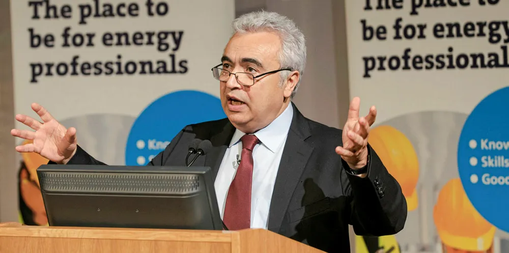 EA executive director Fatih Birol