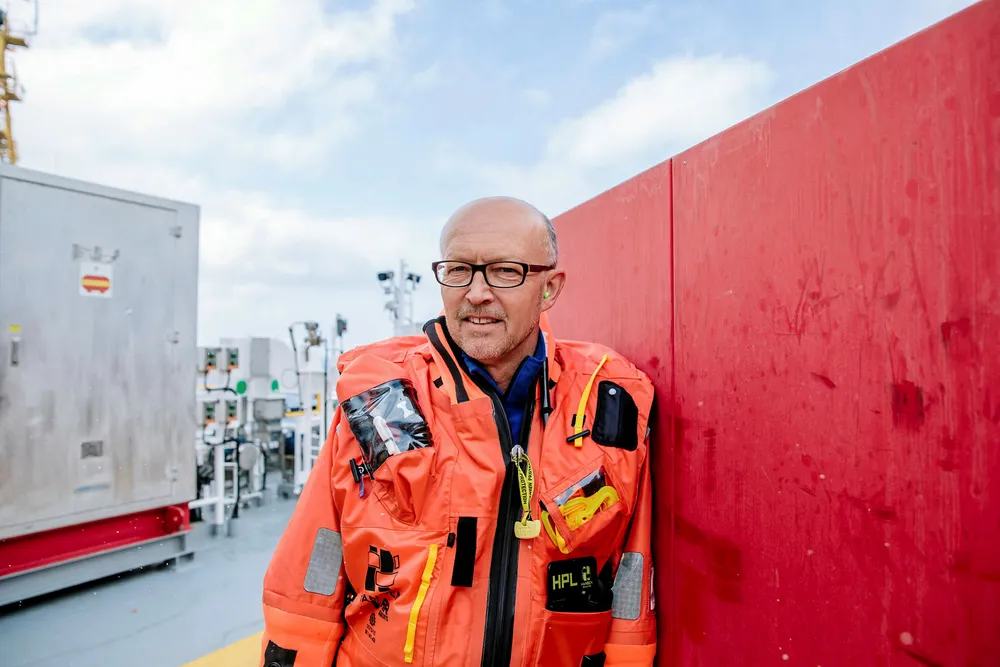Switching roles: Equinor exploration chief Tim Dodson on rig Transocean Enabler in Barents Sea