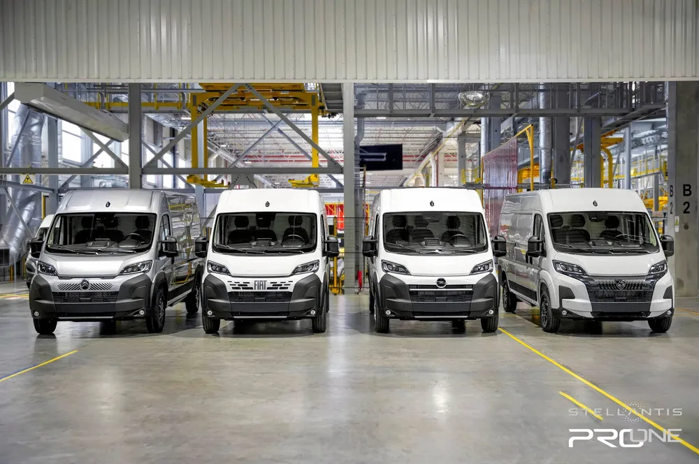 Four large Stellantis van models due to be available in fuel-cell versions.