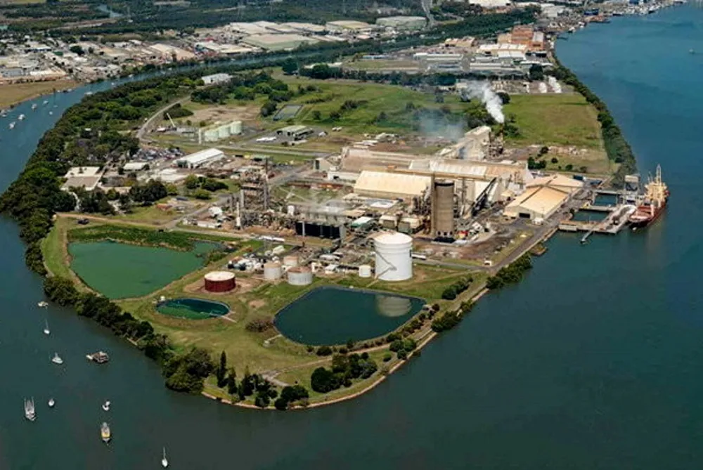 The Gibson Island site, where Fortescue and IPL plan to develop an electrolyser and green ammonia manufacturing facility.