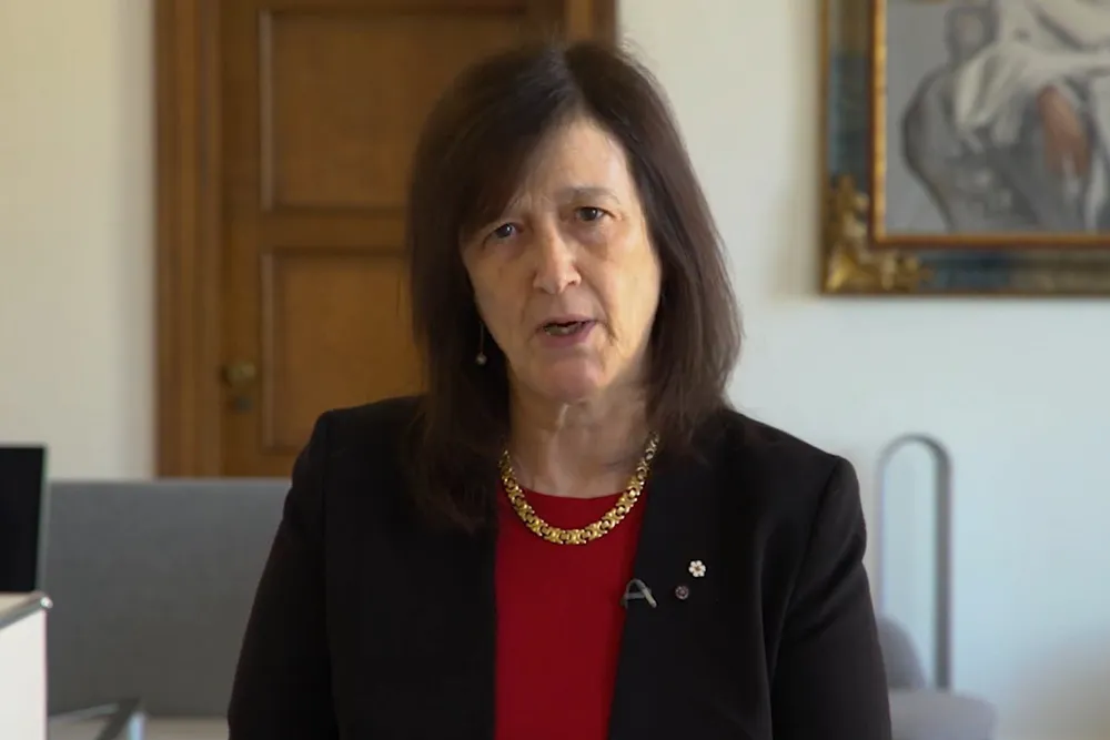 Still from Royal Society video featuring Barbara Sherwood Lollar, professor of earth sciences at the University of Toronto