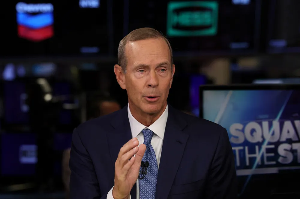 Milestone: Chevron chief executive Mike Wirth.