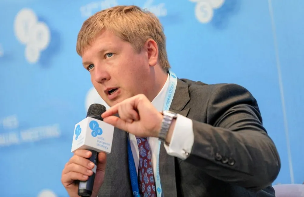 Reform halt: chairman of Ukraine's gas producer, importer and distributor Naftohaz Ukrainy, Andrey Kobolev, whose dismissal was ordered in Kiev on Wednesday