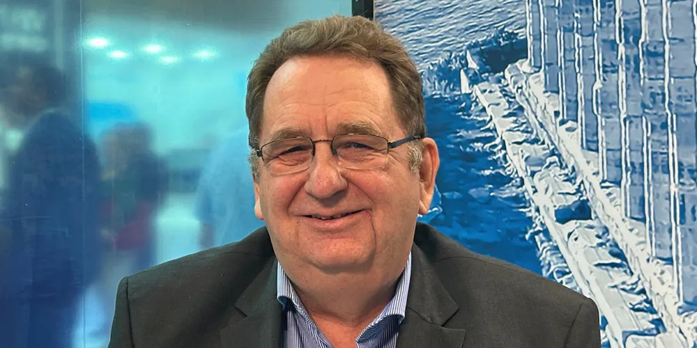 Henrik Jensen, founder and chief executive of Danica Crewing Specialists, visited Posidonia 2024.