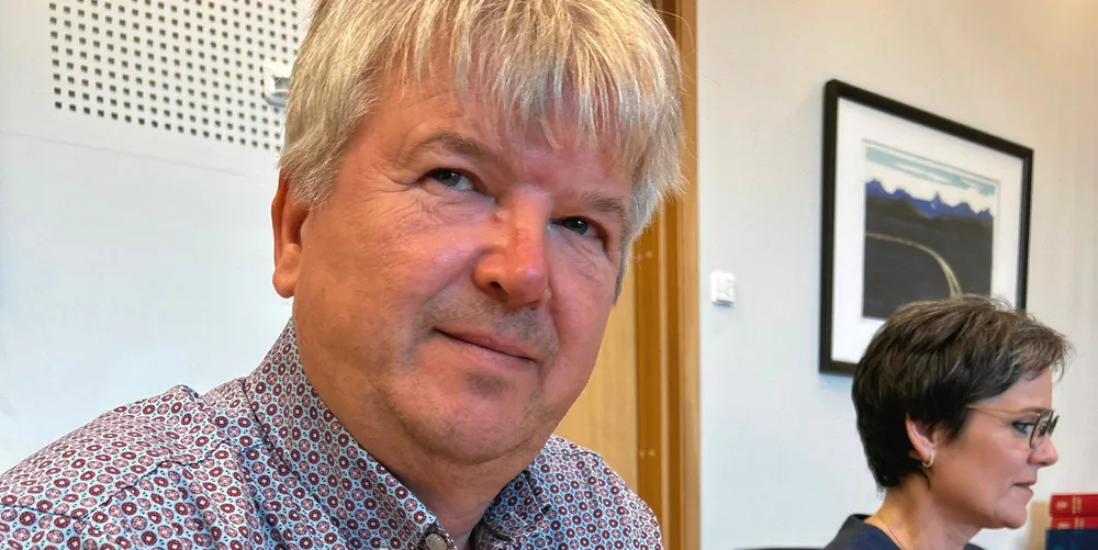 Reder Bengt Are Korneliussen og konen Signe Korneliussen.