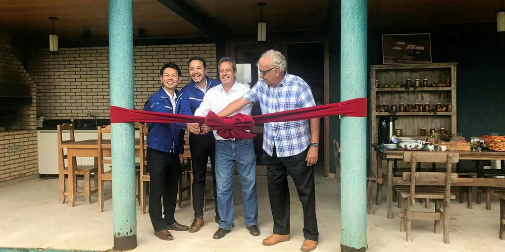 Japan's Shizen starts building its first solar PV project in Brazil. Shizen Juwi.