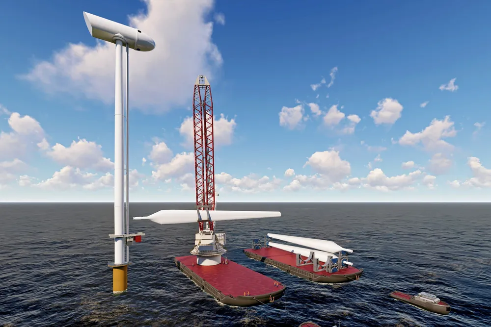 . CLS new jack-up system for wind turbine installation.