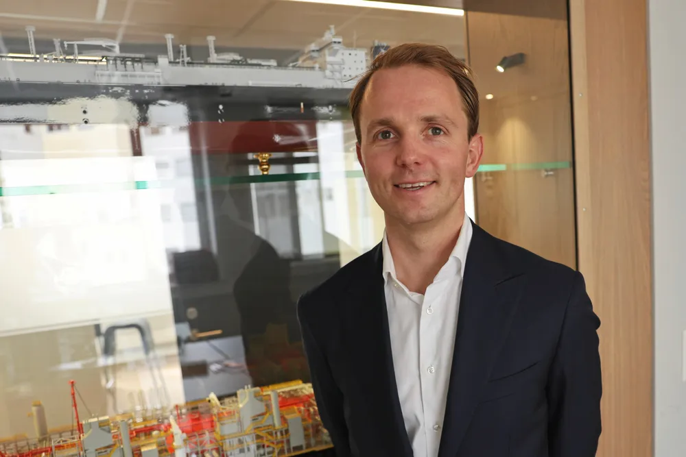 Upbeat on FLNG: Golar LNG chief executive Karl Staubo